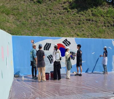 `24.4.27. 제6회 역사광장 벽화그리기 행사 이미지