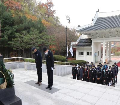 대한민국상이군경회 음성군지회 참배 이미지