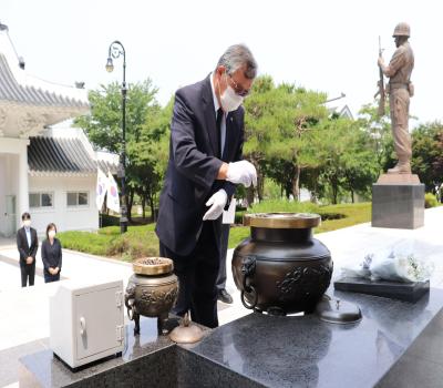 호국보훈의 달 이천문화원 참배 이미지