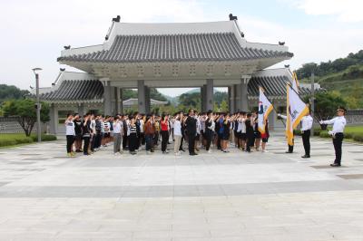 공군항공과학고등학교 국립묘지체험활동(9월 7일) 이미지