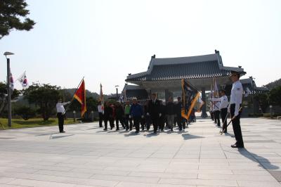 대한민국 월남참전자회 부산시 진구지회 참배(10.17) 이미지